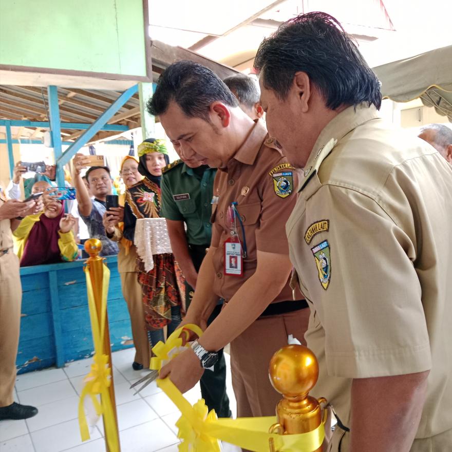 Peresmian rumah data kependudukan kampung keluarga berkualitas