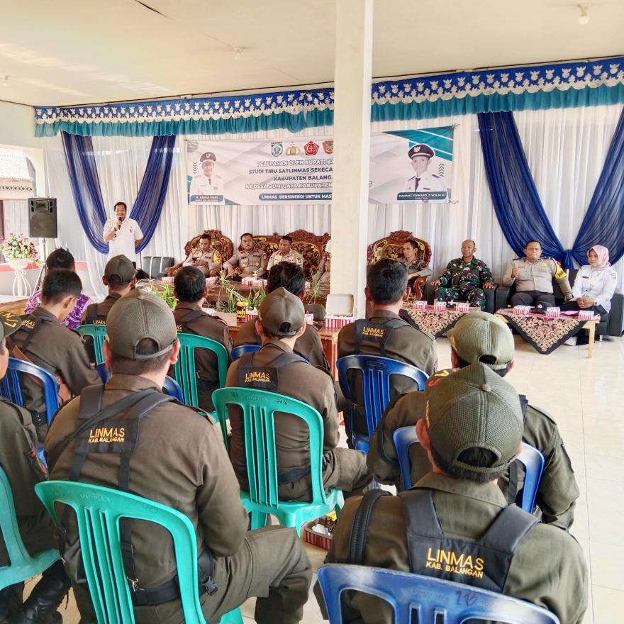 study tiru SATLINMAS Kec.Juai Kab.Balangan