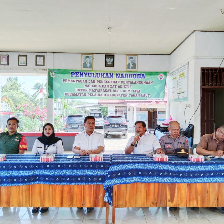 Penyuluhan Narkoba dari BNN Kab.Tanah Laut