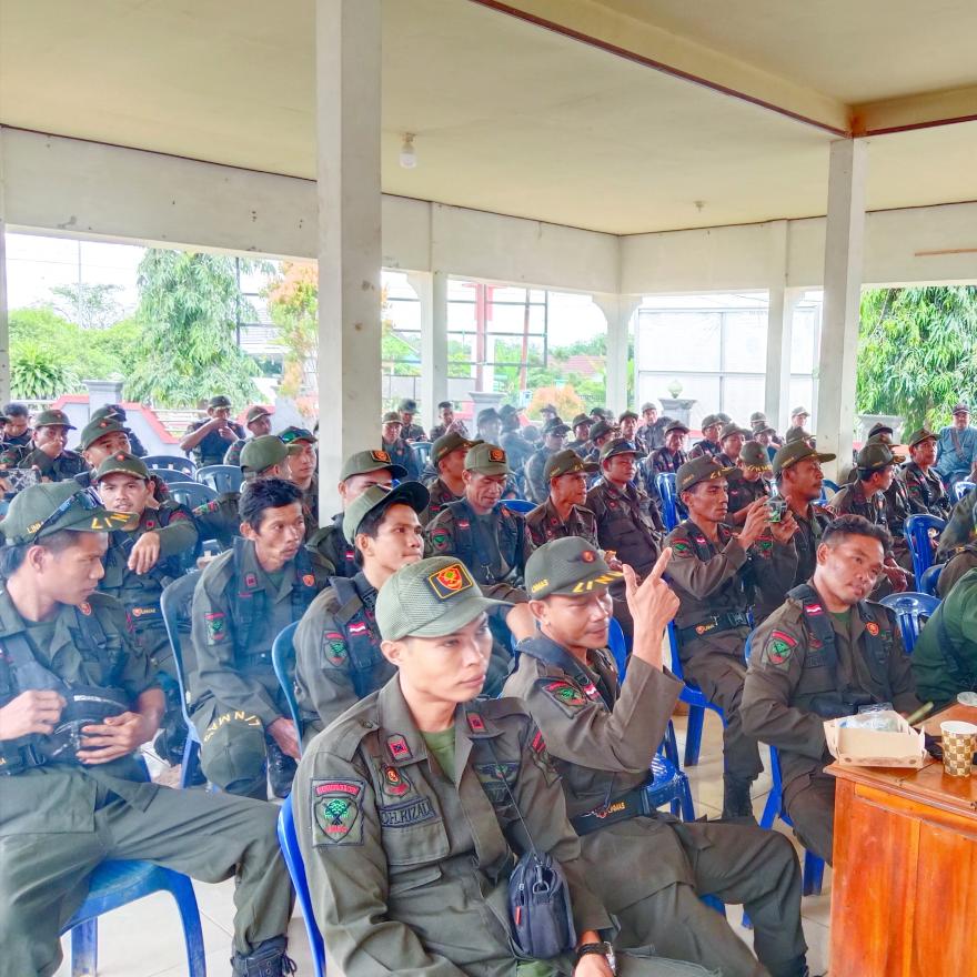 Study Tiru Linmas dari Kab. Balangan