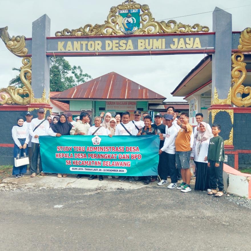 Study Tiru dari Kec. Belawang Kab. Barito Kuala